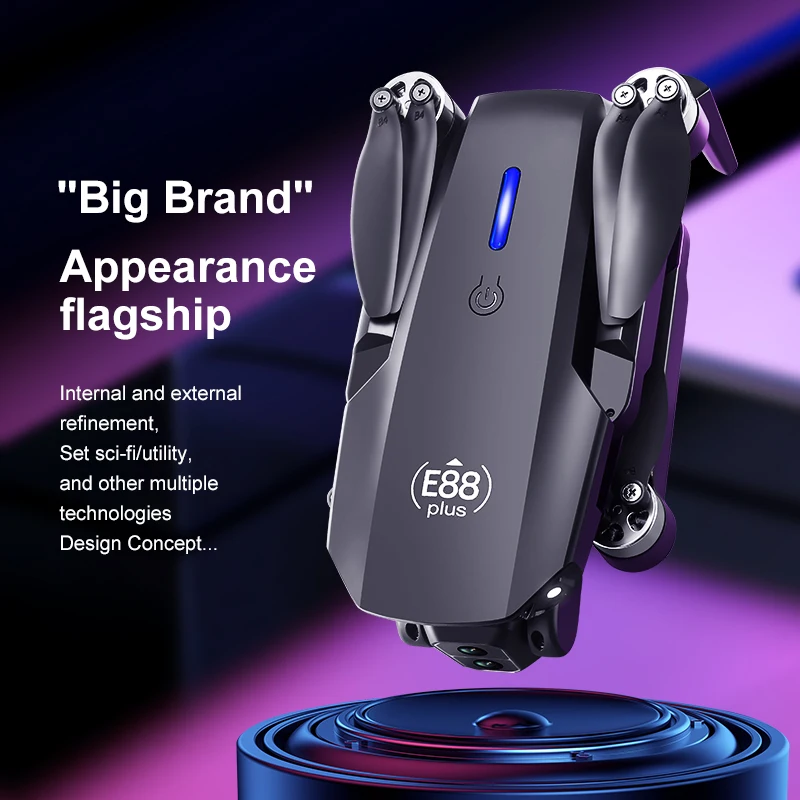 Yeni E88 Plus Quadcopter Drone - Drone Camera 4K incelemesi ve fiyatı