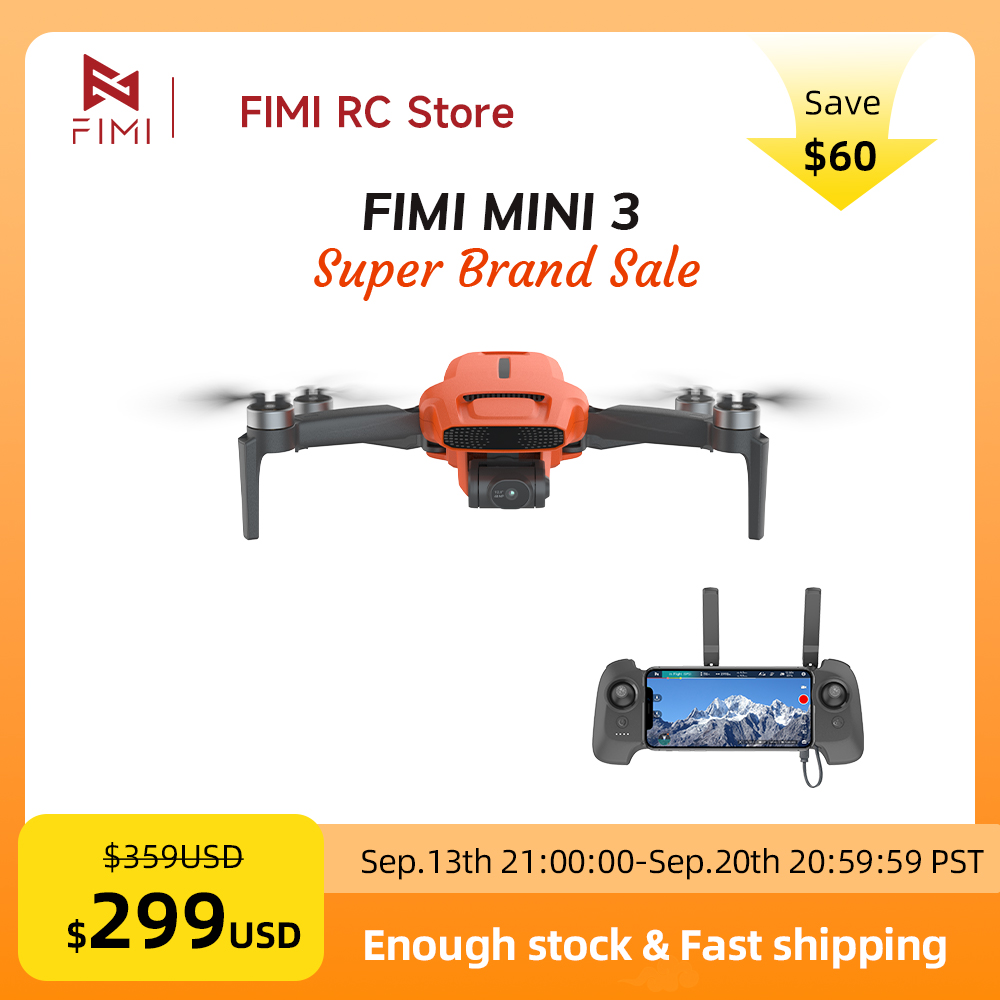 FIMI MINI 3 Kamera Drone 4K 60 - Drone Camera With Gimbal incelemesi ve fiyatı